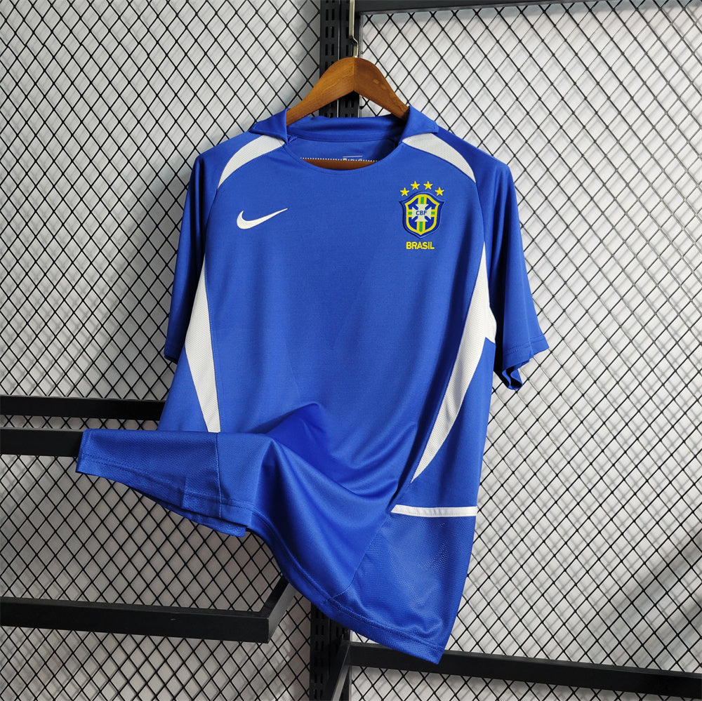 2002 Brazil World Cup Away Shirt - That Retro Shirt Store