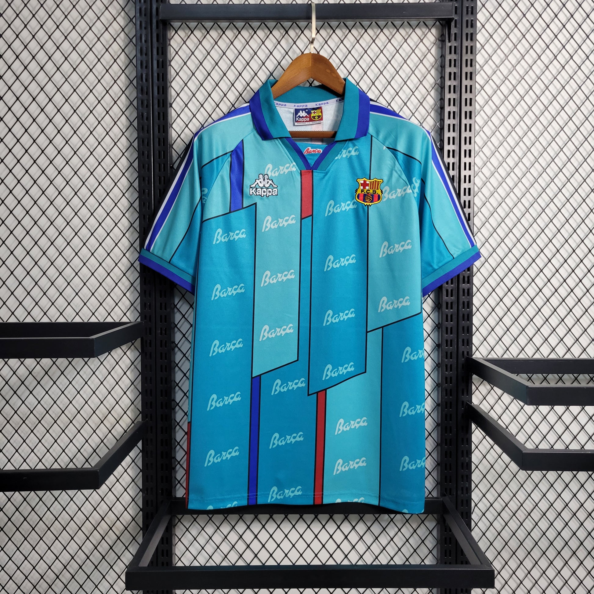 1995 1997 FC Barcelona Away Shirt - That Retro Shirt Store