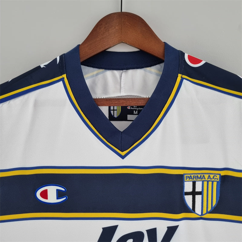 2001 2002 Parma Away Shirt - That Retro Shirt Store