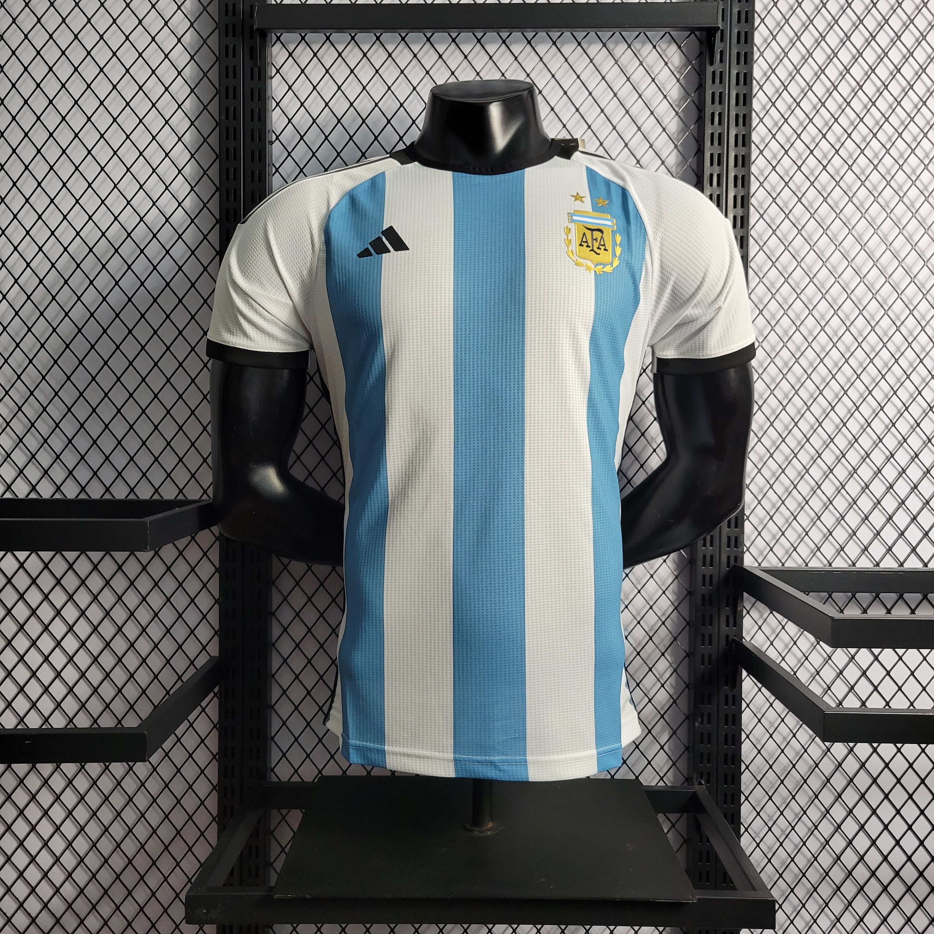 2022 2023 Argentina Home Players' Version Shirt - That Retro Shirt Store