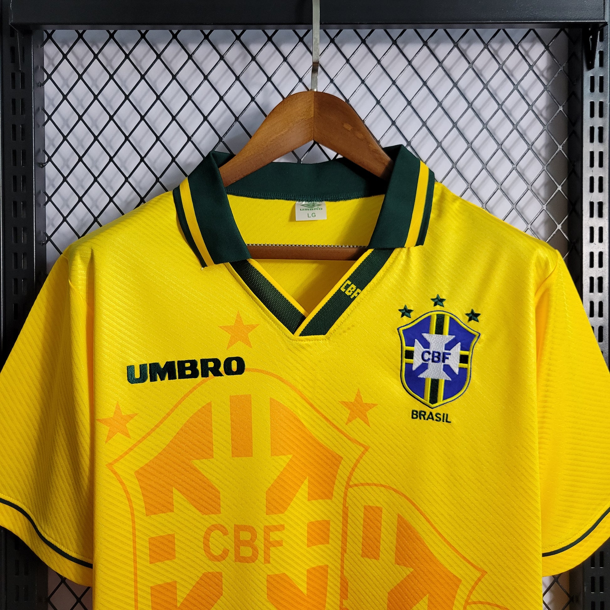 1994 Brazil Home Shirt - That Retro Shirt Store