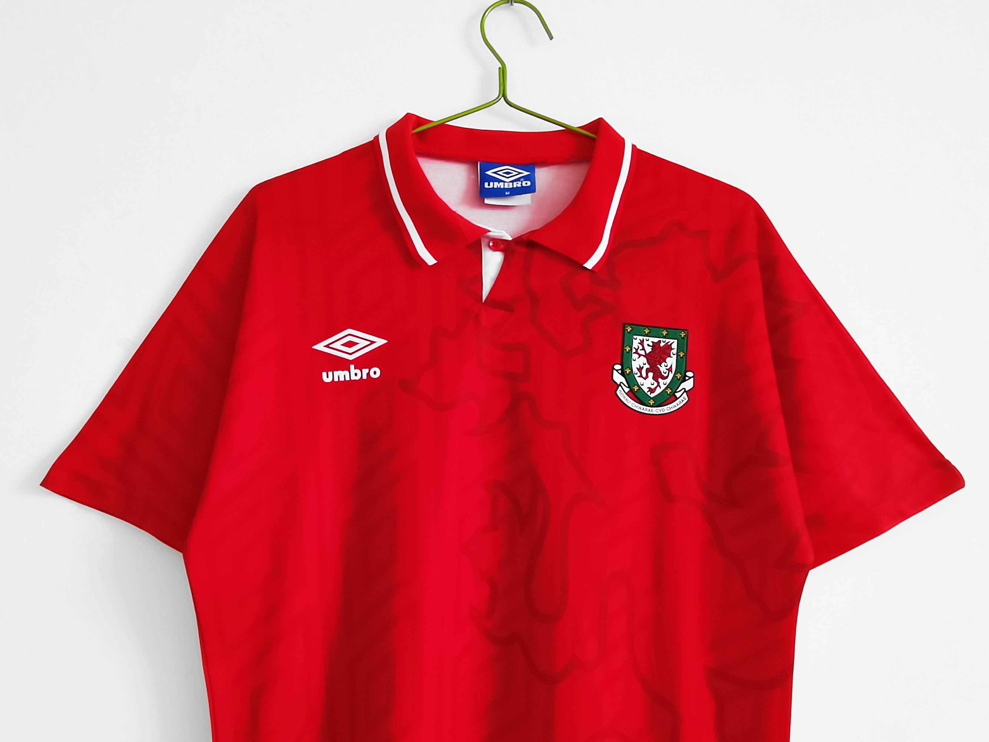 1992 1994 Wales Home Shirt - That Retro Shirt Store