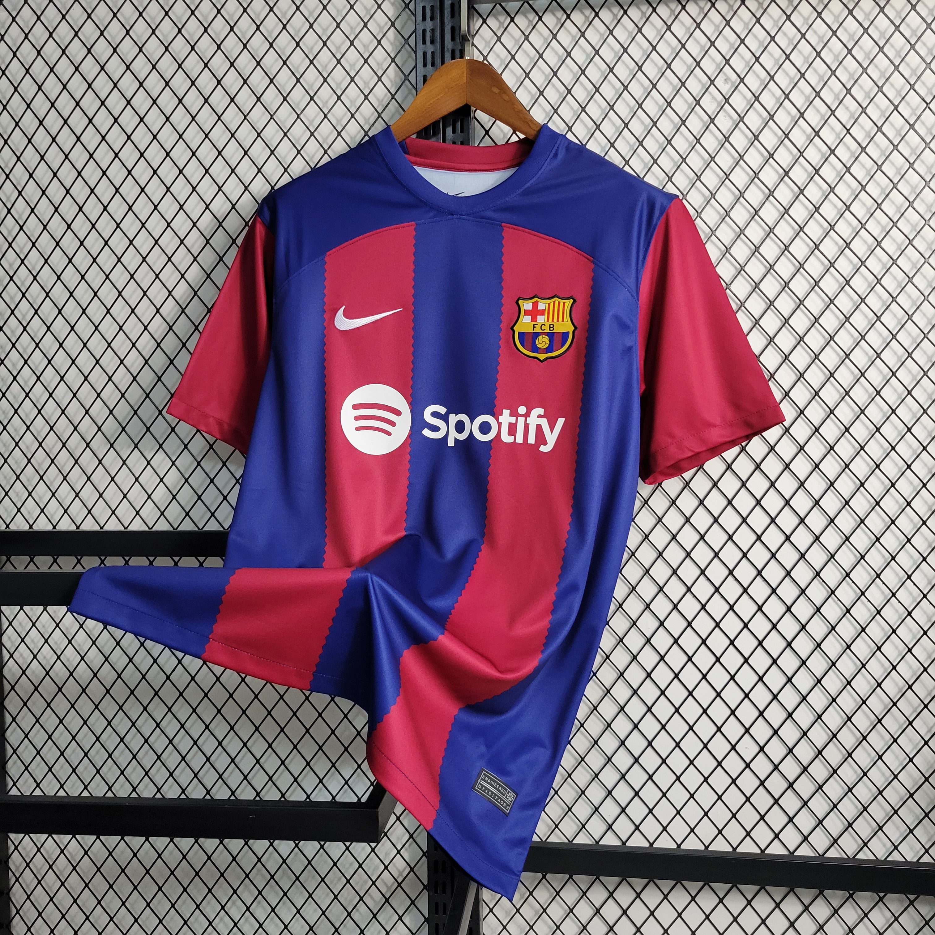 2023 2024 FC Barcelona Home Shirt - That Retro Shirt Store