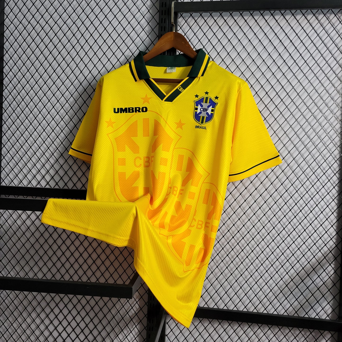 1994 Brazil Home Shirt - That Retro Shirt Store