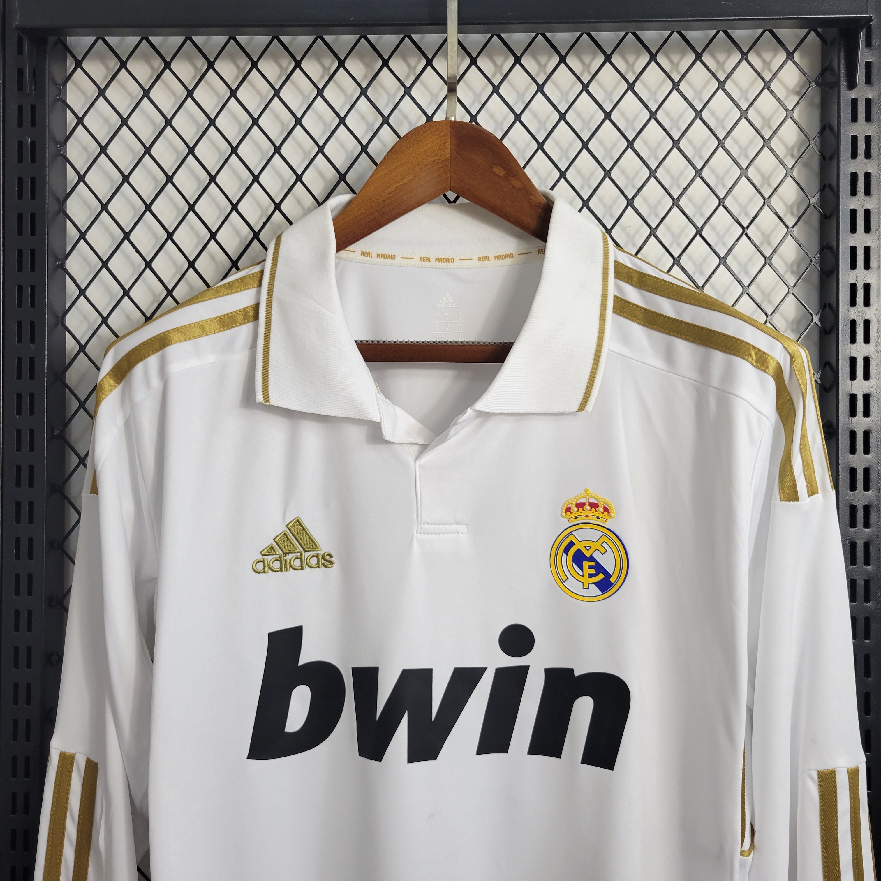2011 2012 Real Madrid Home Long Sleeve Shirt - That Retro Shirt Store