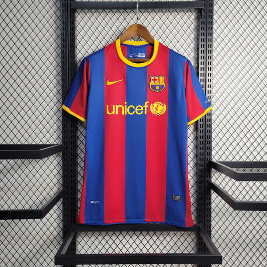 2010 2011 FC Barcelona Home  Shirt - That Retro Shirt Store