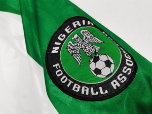 Retro Nigeria White And Green Kit 1996/98