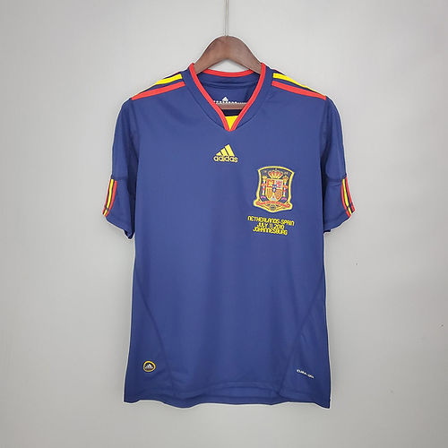 Retro Spain World Cup Away Jersey 2010