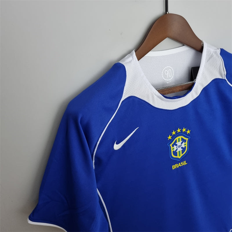 2004 2006 Brazil Away Shirt - That Retro Shirt Store