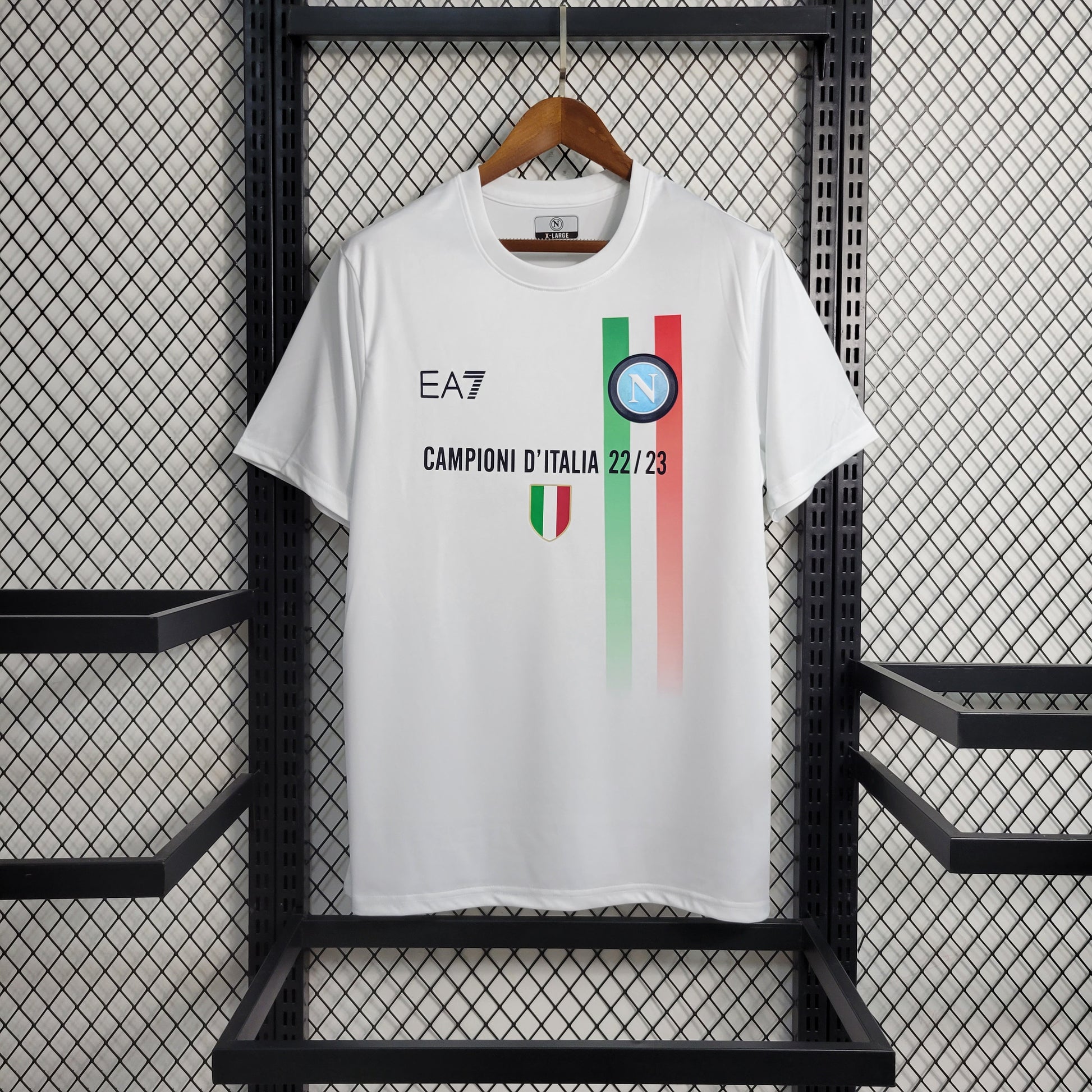 2023 2024 Napoli Champions White Shirt - That Retro Shirt Store