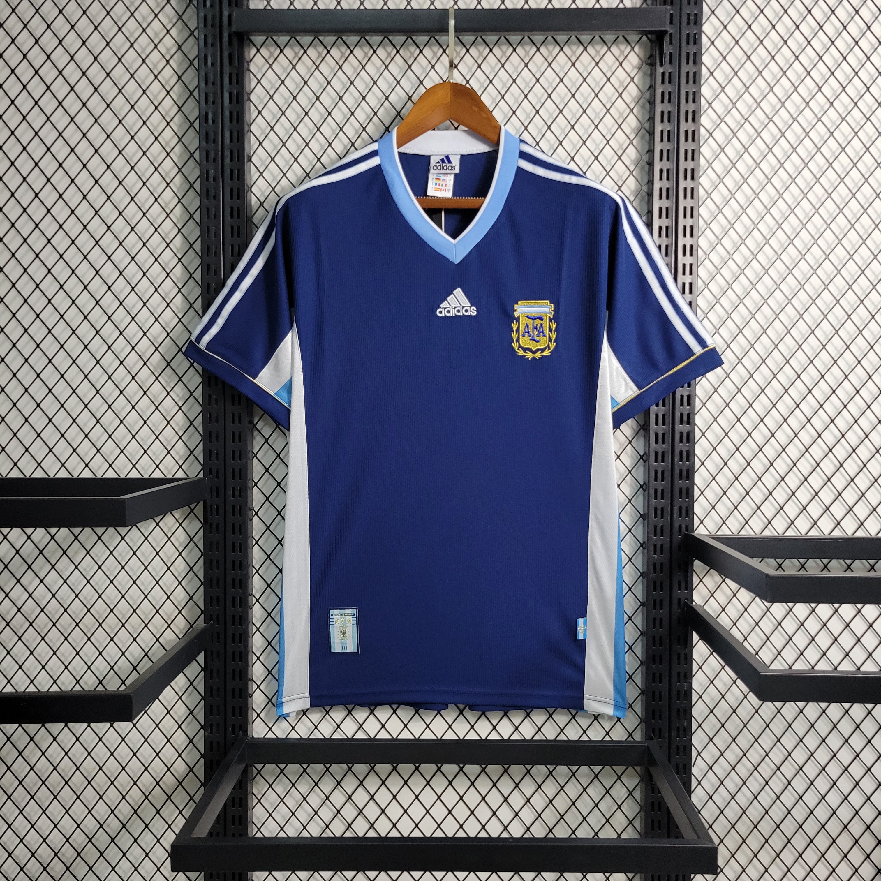 1998 Argentina Away Shirt - That Retro Shirt Store