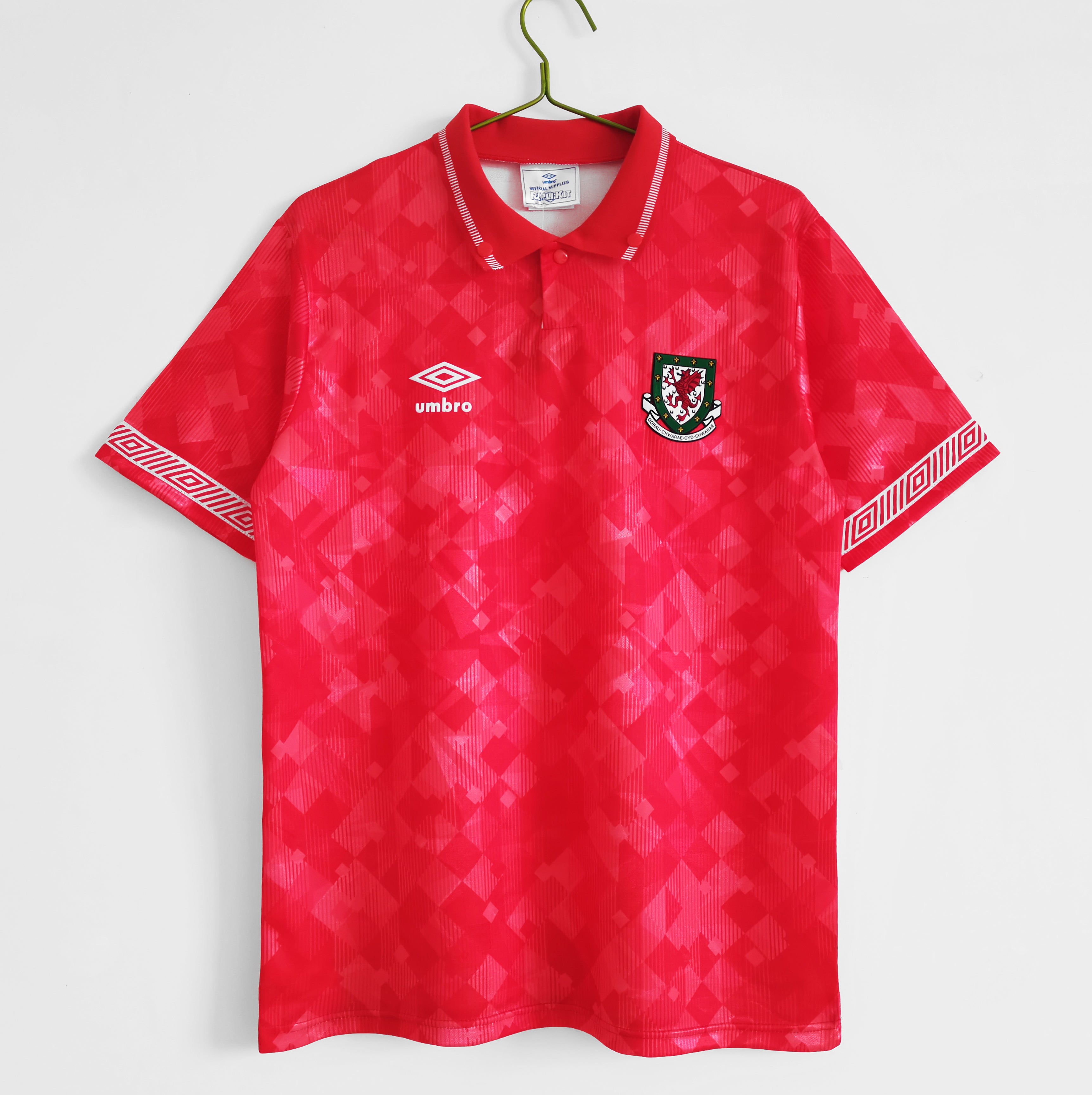 1990 1992 Wales Home Shirt - That Retro Shirt Store