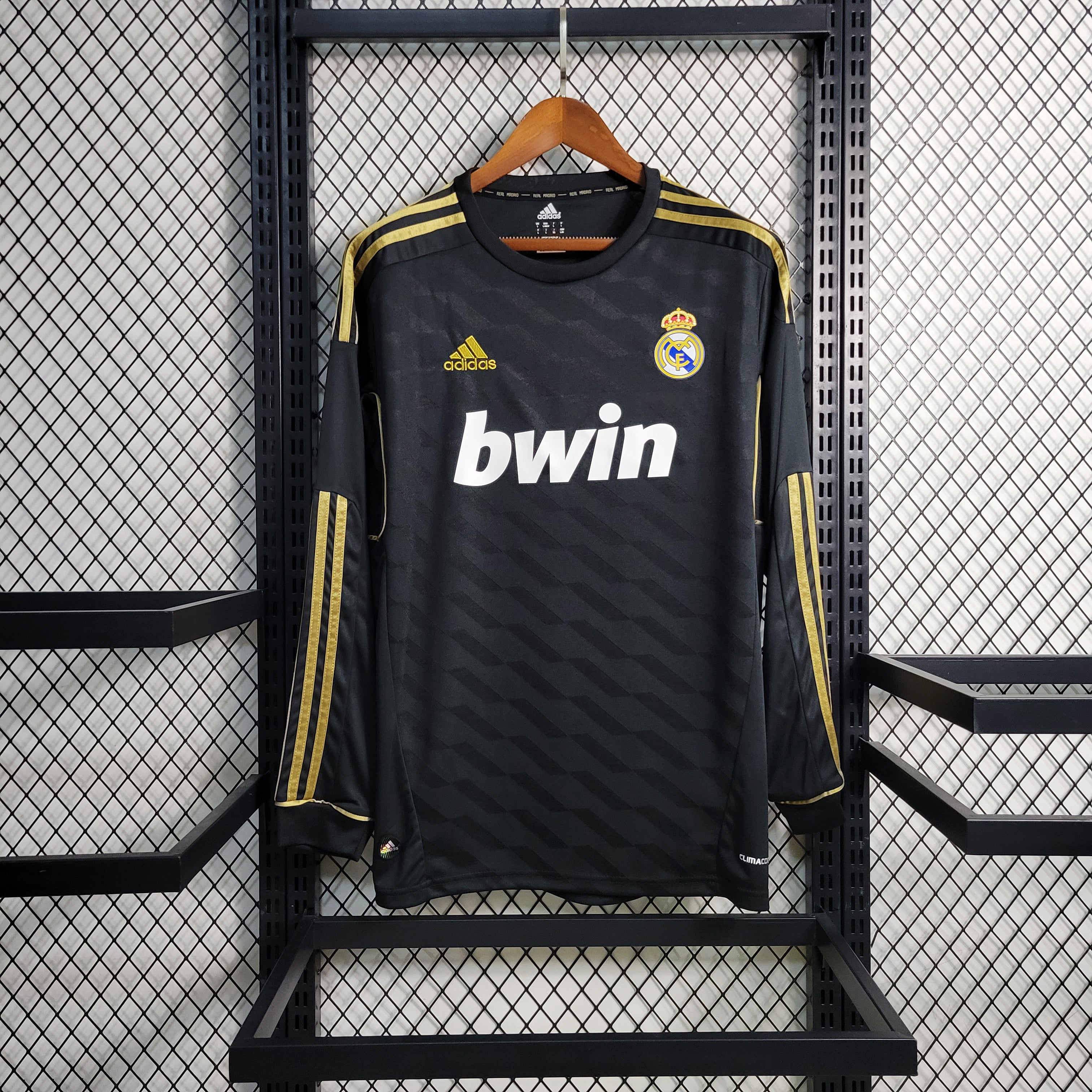 2011 2012 Real Madrid Away Long Sleeve Shirt - That Retro Shirt Store
