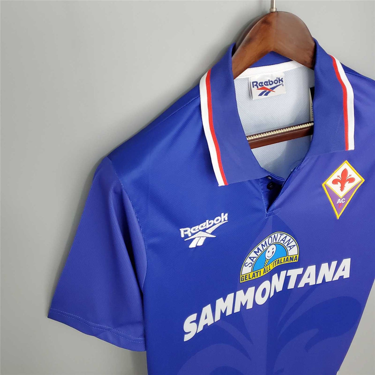 1995-1996 Fiorentina Home Shirt - That Retro Shirt Store