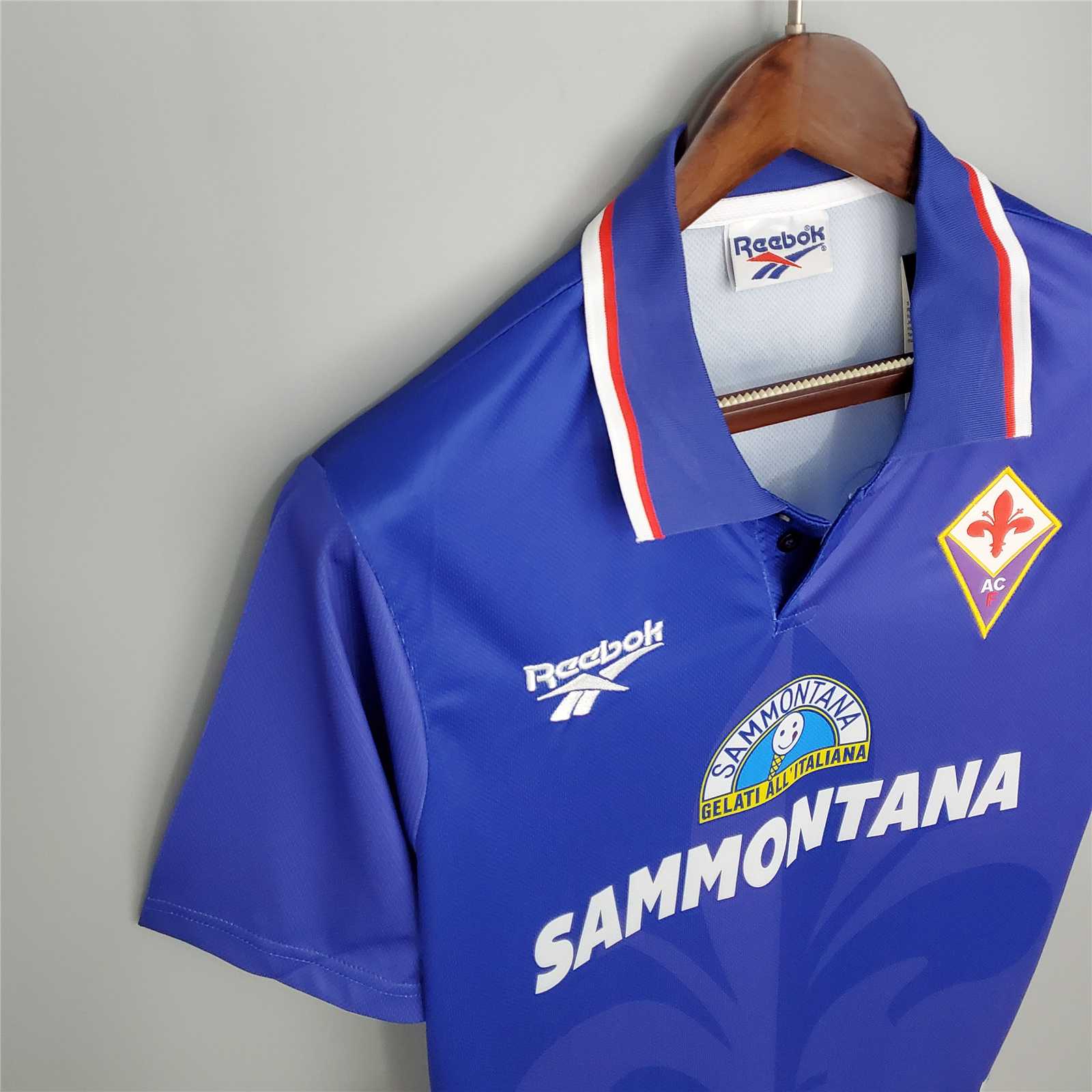 1995-1996 Fiorentina Home Shirt - That Retro Shirt Store