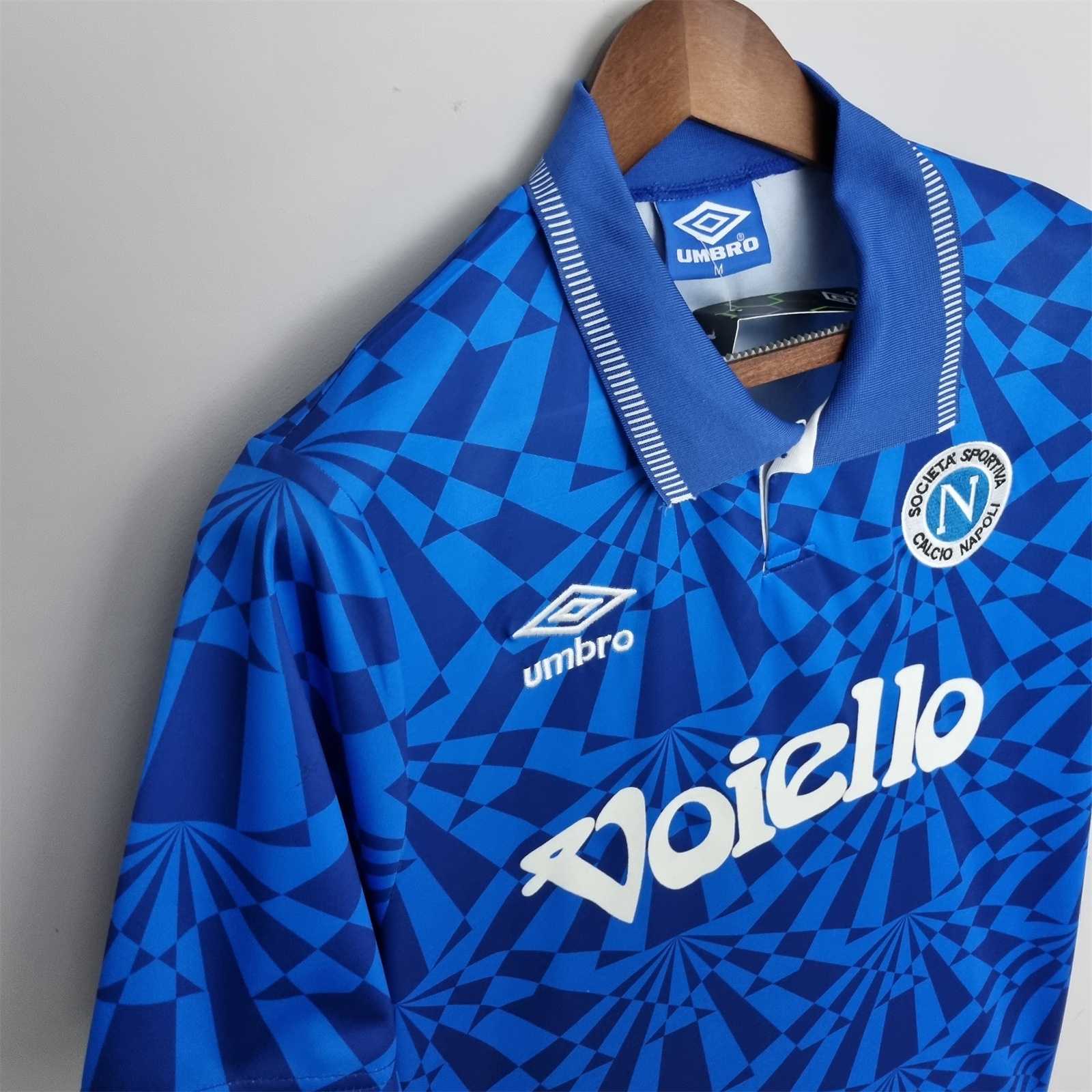 1991-1993 Napoli Home Shirt - That Retro Shirt Store