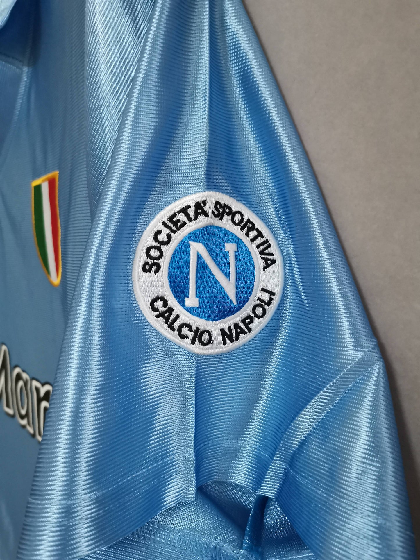 1990-1991 Napoli Home Shirt - That Retro Shirt Store