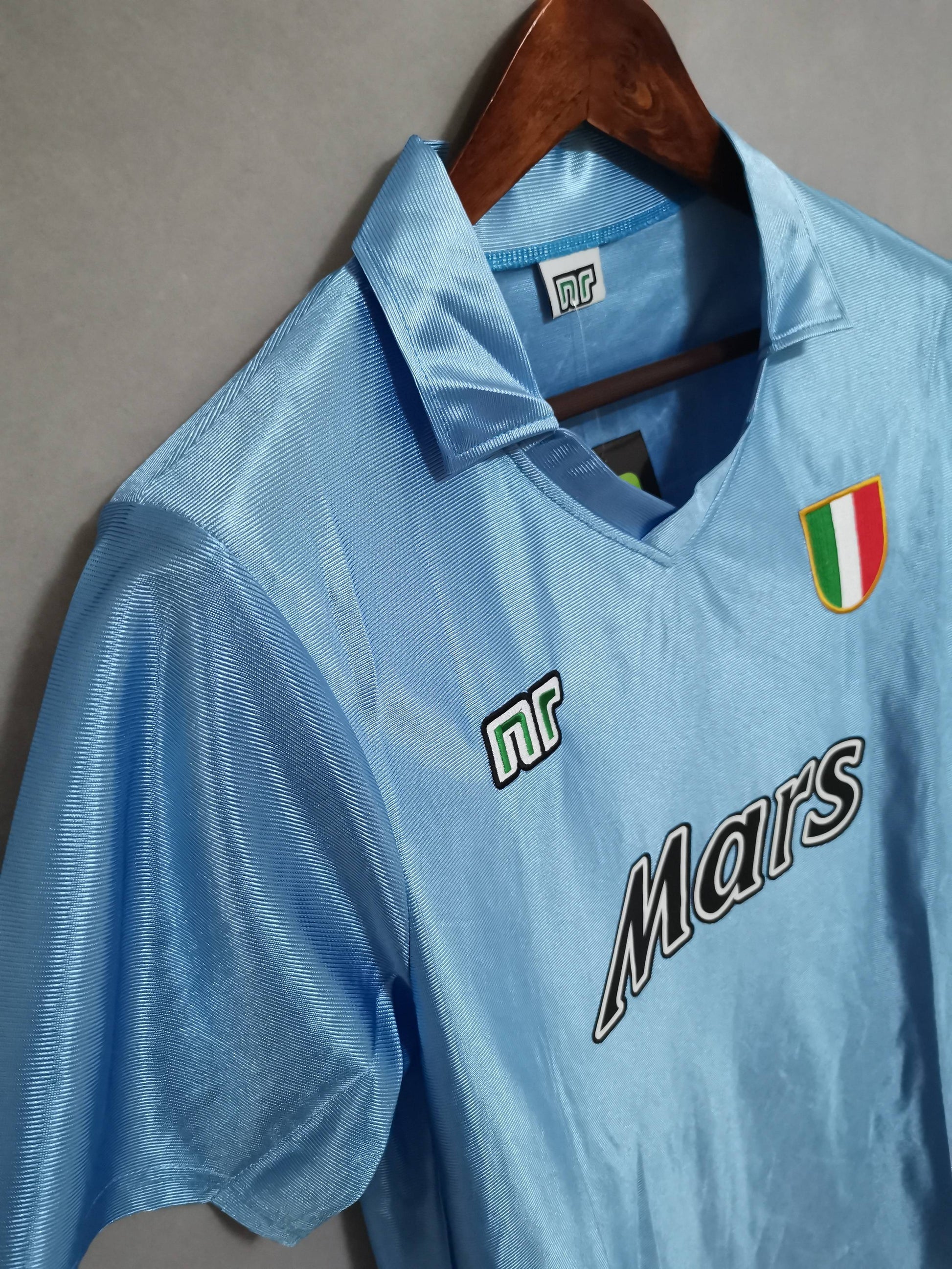 1990-1991 Napoli Home Shirt - That Retro Shirt Store