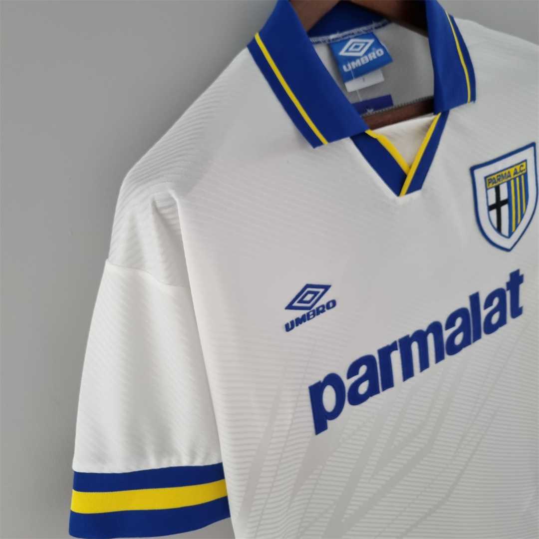 1993-1995 Parma Away Shirt - That Retro Shirt Store