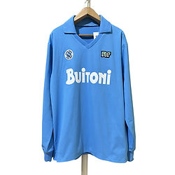 Retro Napoli LS Home Shirt 1986/1987 - That Retro Shirt Store