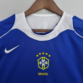 Retro Brazil Away Shirt 2004 - That Retro Shirt Store