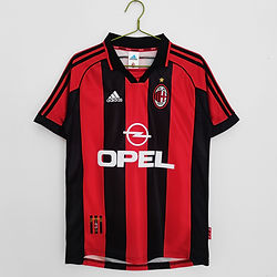 Retro AC Milan Home Shirt 1998/2000 - That Retro Shirt Store