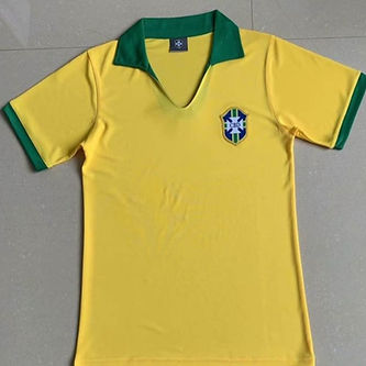 Retro Brazil home Shirt 1958 - That Retro Shirt Store