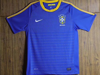 Retro Brazil Away Shirt 2010 - That Retro Shirt Store