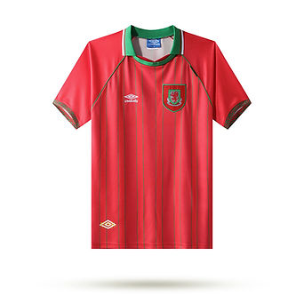 Retro Wales Home Shirt 1994/1996 - That Retro Shirt Store