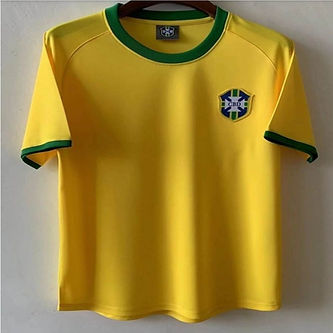 Retro Brazil Home Shirt 1970 - That Retro Shirt Store