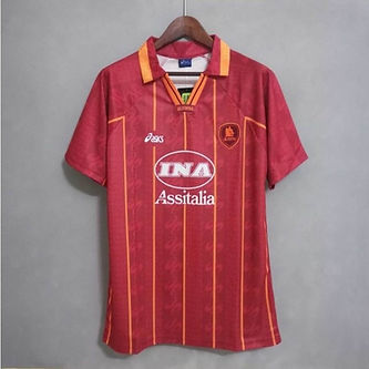 Retro Roma Home Shirt 1996/1997 - That Retro Shirt Store