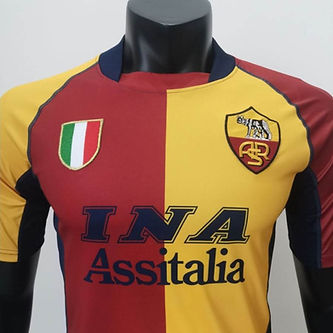 Retro Roma Home Shirt 2001/2002 - That Retro Shirt Store