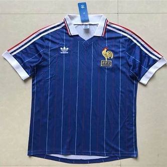 Retro France Home Shirt 1982 - That Retro Shirt Store