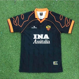 Retro Roma Away Shirt 1999/2000 - That Retro Shirt Store