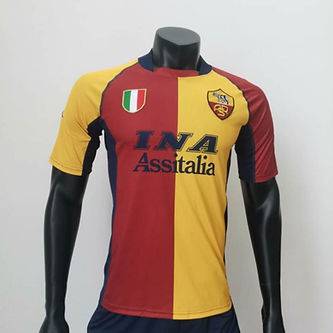 Retro Roma Home Shirt 2001/2002 - That Retro Shirt Store