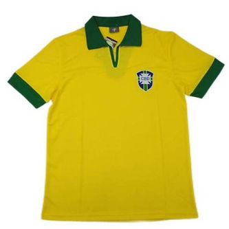 Retro Brazil Home Shirt 1962 - That Retro Shirt Store