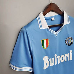 Retro Napoli Home Shirt 1986/1987 - That Retro Shirt Store