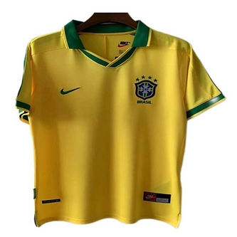 Retro Brazil Home Shirt 1998 - That Retro Shirt Store