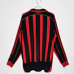 Retro AC Milan LS Home Shirt 2006/2007 - That Retro Shirt Store