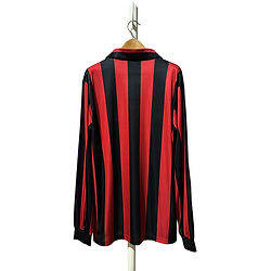 Retro AC Milan LS Home Shirt 1988/1989 - That Retro Shirt Store