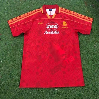 Retro Roma Home Shirt 1995/1996 - That Retro Shirt Store