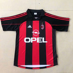 Retro AC Milan Home Shirt 2000/2002 - That Retro Shirt Store