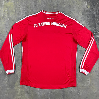 Retro Bayern Munich LS Home Shirt CL Final Version 2013/2014 - That Retro Shirt Store