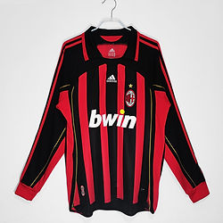 Retro AC Milan LS Home Shirt 2006/2007 - That Retro Shirt Store