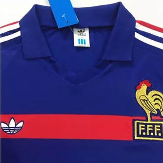 Retro France Home Shirt 1984 - That Retro Shirt Store