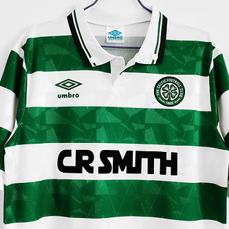 Retro Celtic Home Shirt 1989/1991 - That Retro Shirt Store