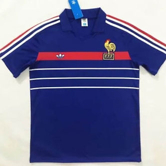 Retro France Home Shirt 1984 - That Retro Shirt Store