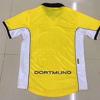 Retro Borussia Dortmund Home Shirt 1998/1999 - That Retro Shirt Store