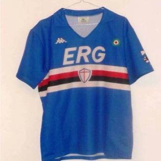 Retro Sampdoria Home Shirt 1989/1990 - That Retro Shirt Store