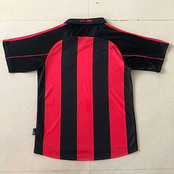 Retro AC Milan Home Shirt 2000/2002 - That Retro Shirt Store